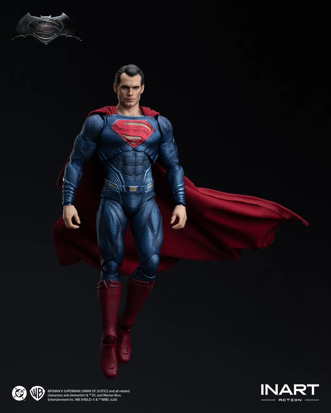 INART - DC COMICS BVS DAWN JUSTICE SUPERMAN 1/12 ACTION FIGURE 16.3 cm