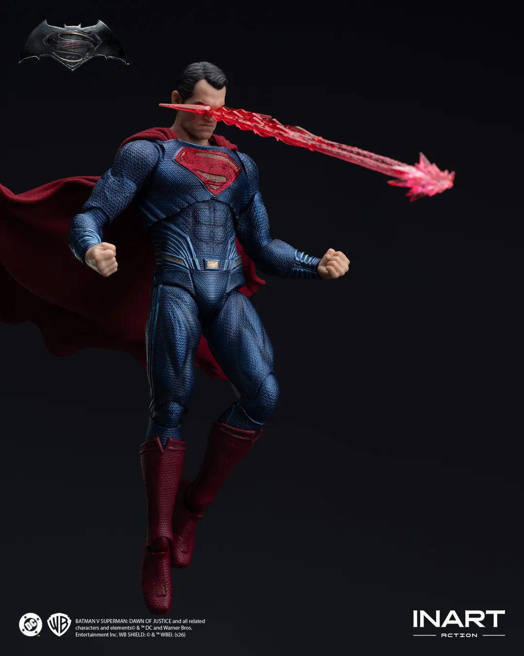 INART - DC COMICS BVS DAWN JUSTICE SUPERMAN 1/12 ACTION FIGURE 16.3 cm