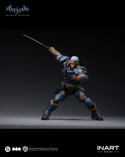 INART - DC COMICS BATMAN ARKHAM ORIGINS DEATHSTROKE 1/12 ACTION FIGURE 18 cm