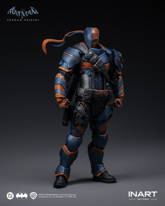 INART - DC COMICS BATMAN ARKHAM ORIGINS DEATHSTROKE 1/12 ACTION FIGURE 18 cm