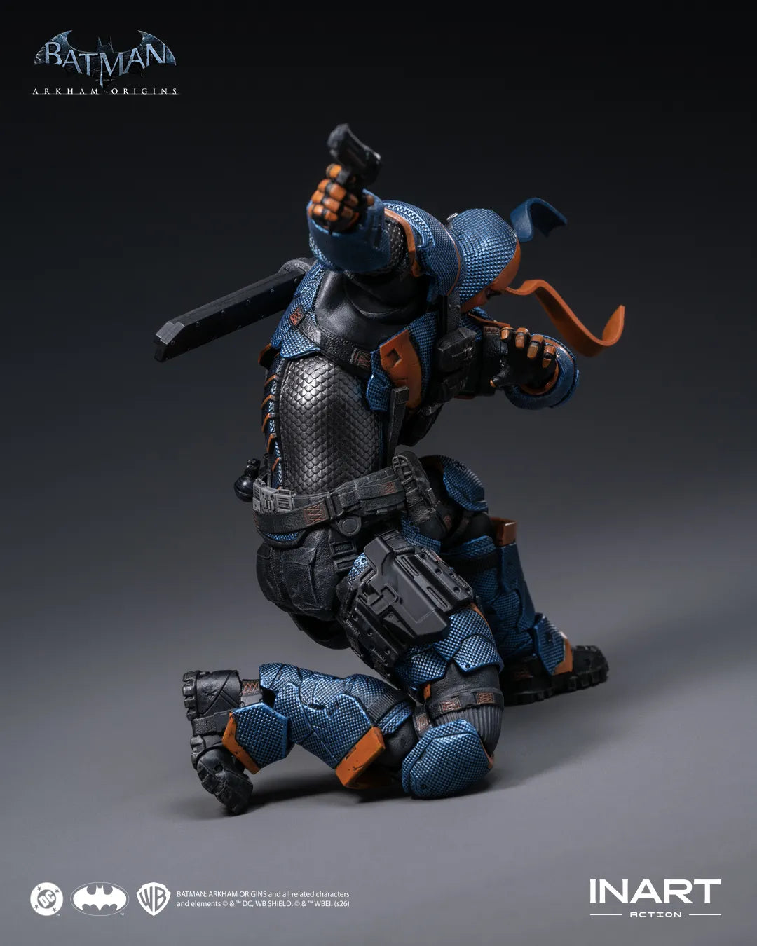 INART - DC COMICS BATMAN ARKHAM ORIGINS DEATHSTROKE 1/12 ACTION FIGURE 18 cm