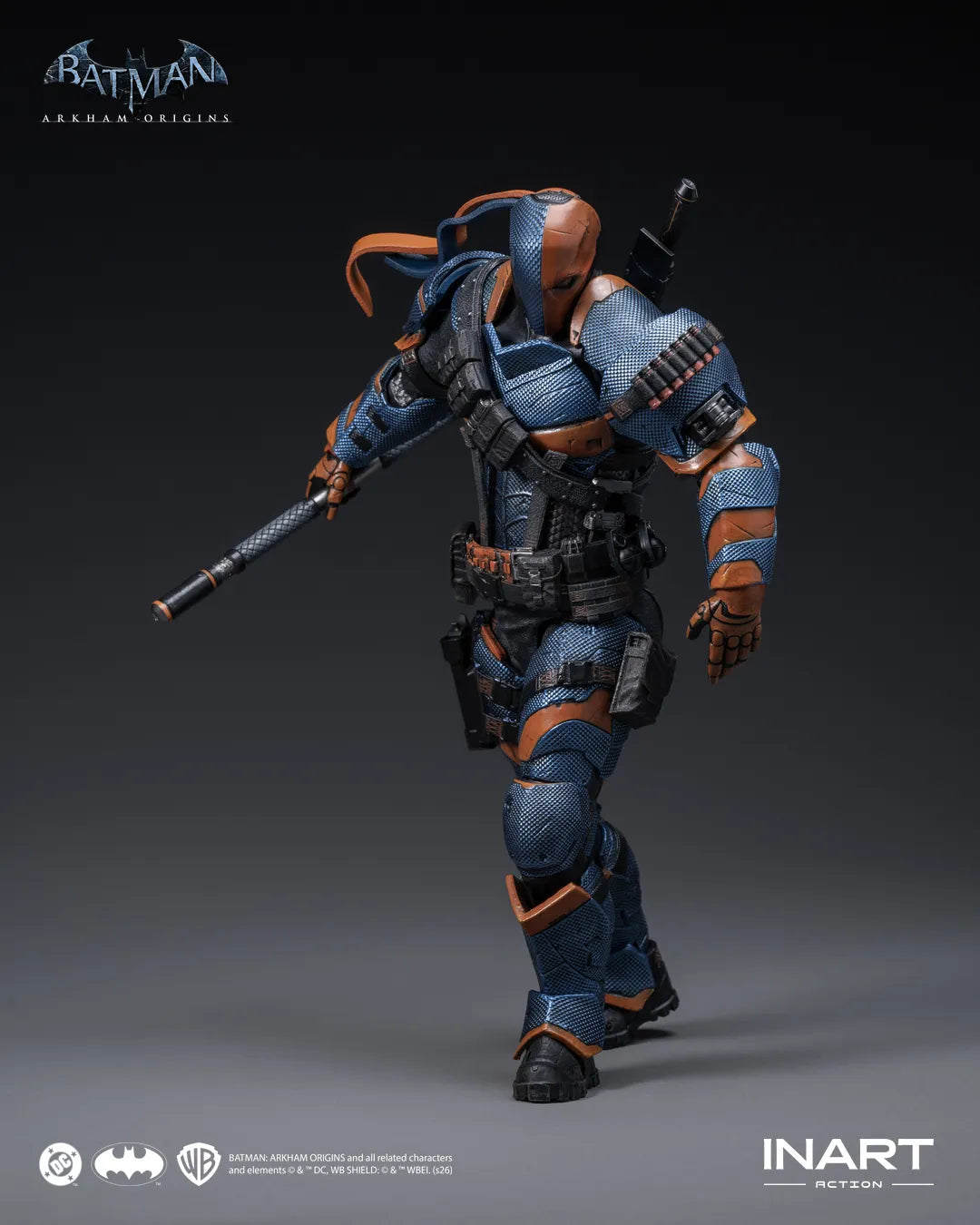 INART - DC COMICS BATMAN ARKHAM ORIGINS DEATHSTROKE 1/12 ACTION FIGURE 18 cm