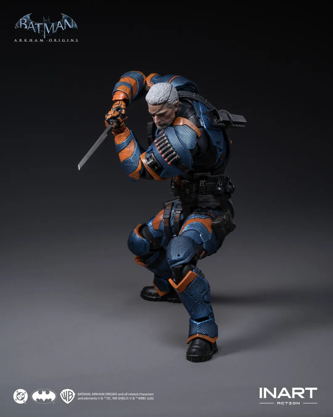 INART - DC COMICS BATMAN ARKHAM ORIGINS DEATHSTROKE 1/12 ACTION FIGURE 18 cm