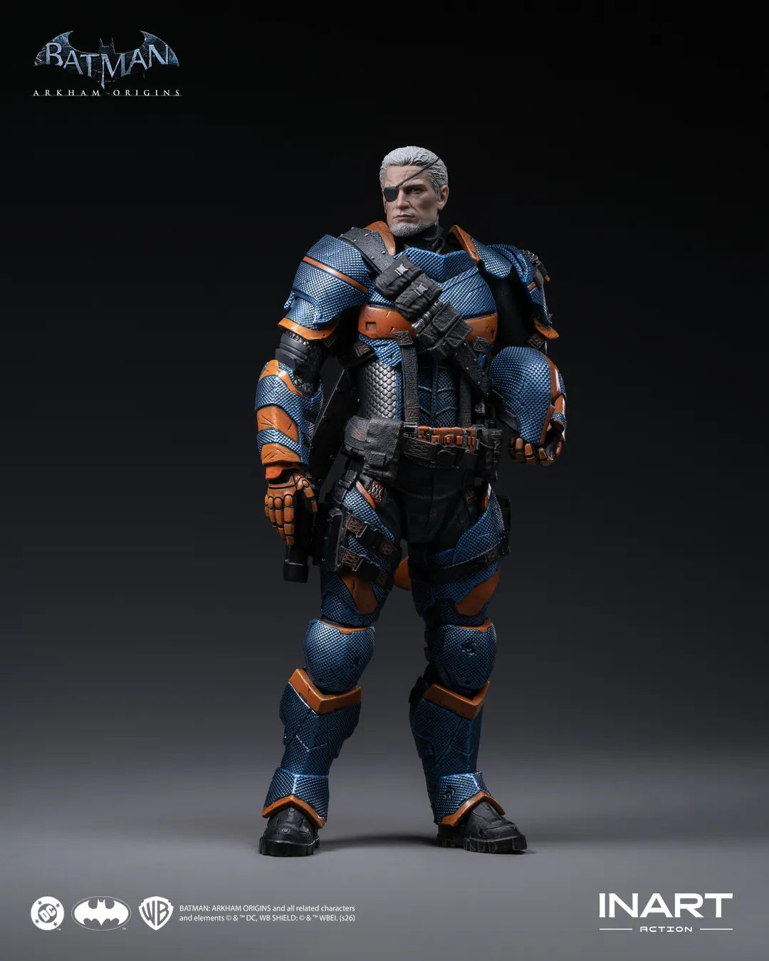 INART - DC COMICS BATMAN ARKHAM ORIGINS DEATHSTROKE 1/12 ACTION FIGURE 18 cm