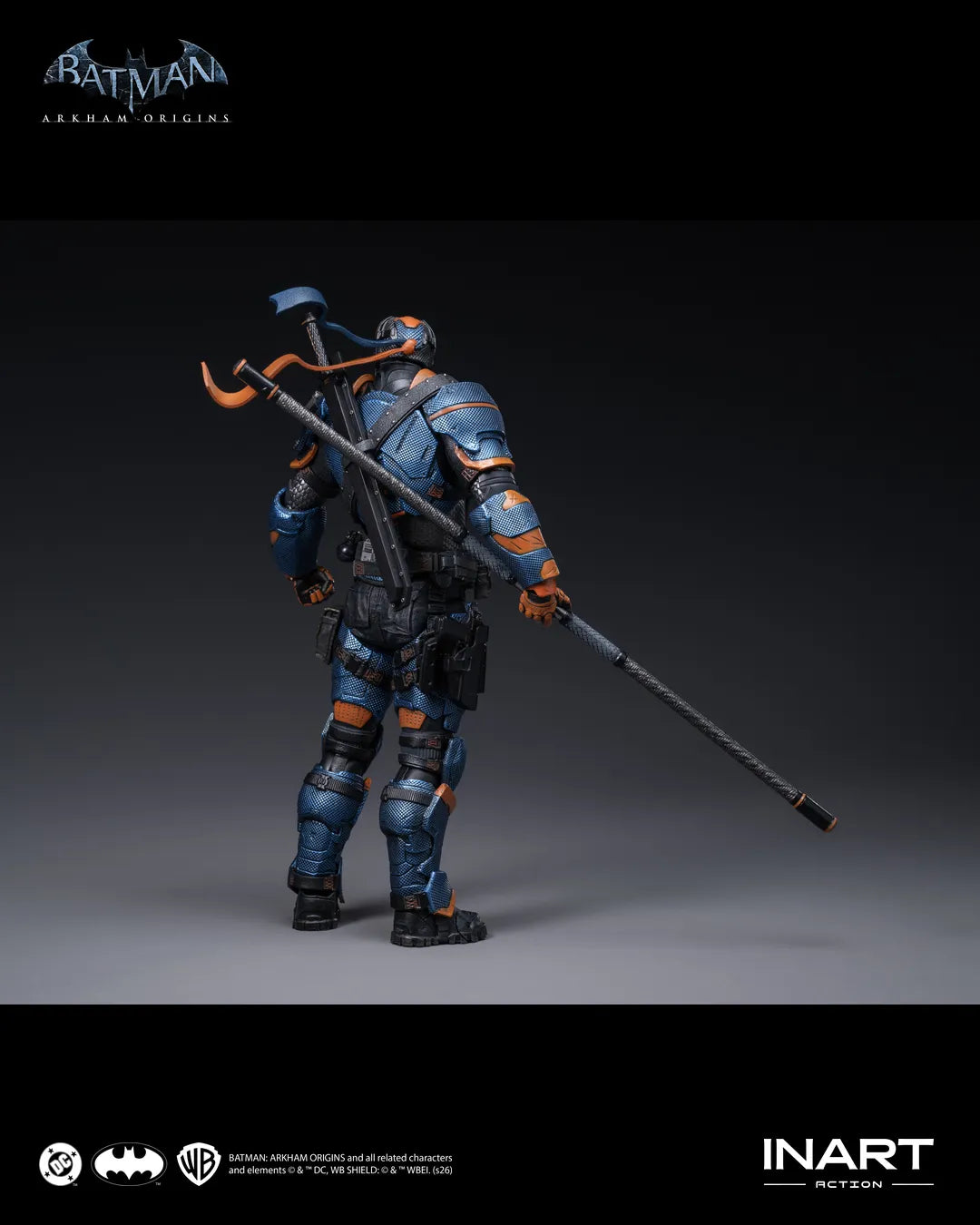 INART - DC COMICS BATMAN ARKHAM ORIGINS DEATHSTROKE 1/12 ACTION FIGURE 18 cm