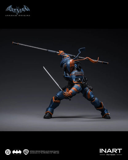 INART - DC COMICS BATMAN ARKHAM ORIGINS DEATHSTROKE 1/12 ACTION FIGURE 18 cm