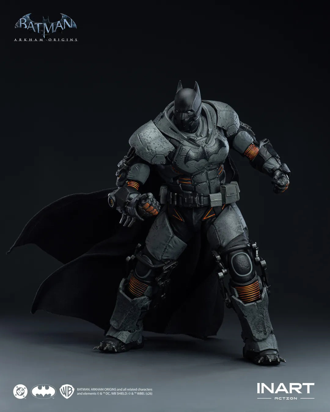 INART - DC COMICS BATMAN ARKHAM ORIGINS BATMAN (XE SUIT) 1/12 ACTION FIGURE 18.4 cm