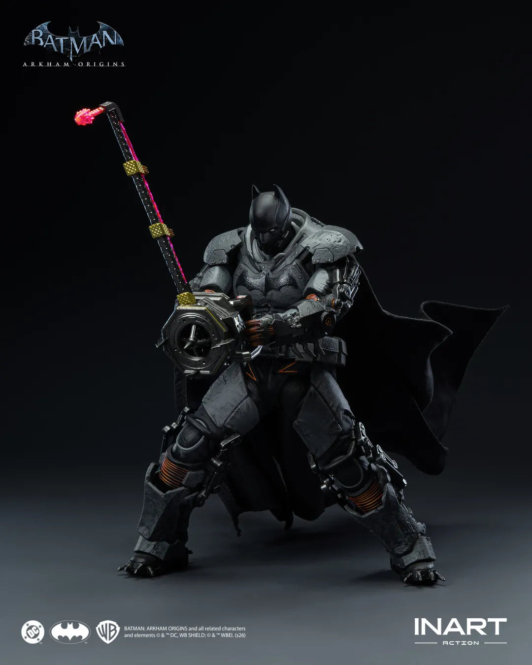 INART - DC COMICS BATMAN ARKHAM ORIGINS BATMAN (XE SUIT) 1/12 ACTION FIGURE 18.4 cm