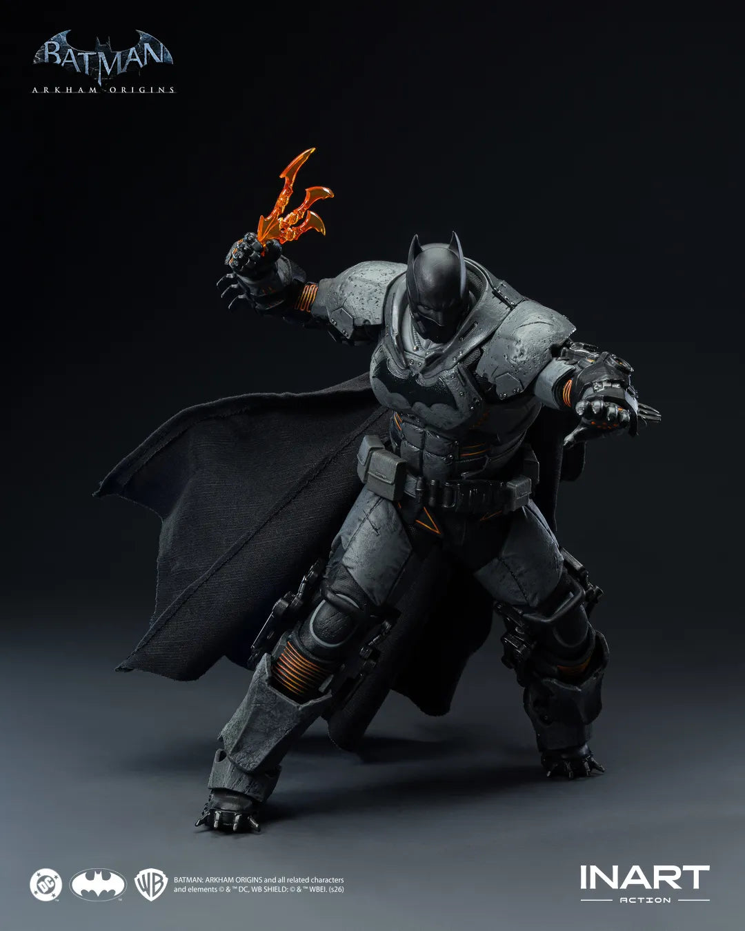 INART - DC COMICS BATMAN ARKHAM ORIGINS BATMAN (XE SUIT) 1/12 ACTION FIGURE 18.4 cm