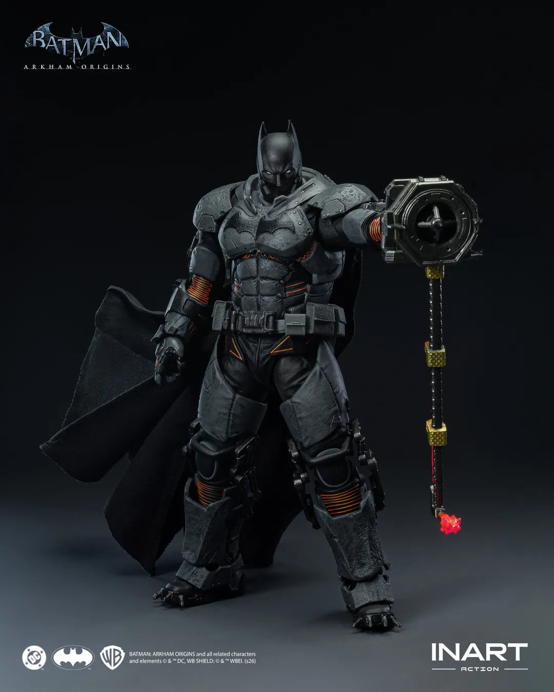 INART - DC COMICS BATMAN ARKHAM ORIGINS BATMAN (XE SUIT) 1/12 ACTION FIGURE 18.4 cm