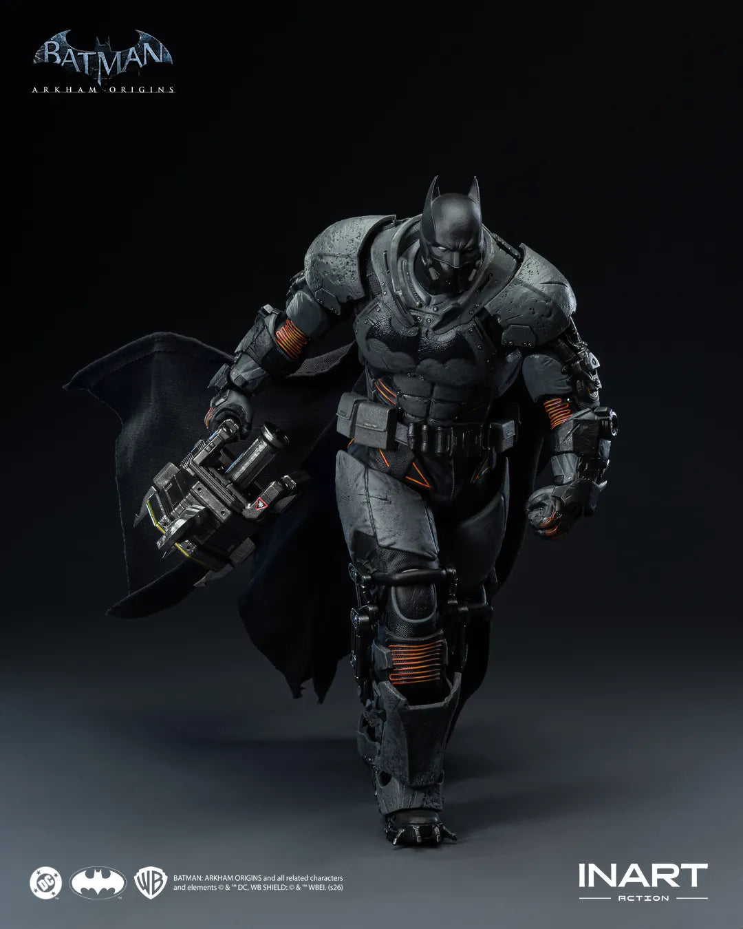 INART - DC COMICS BATMAN ARKHAM ORIGINS BATMAN (XE SUIT) 1/12 ACTION FIGURE 18.4 cm