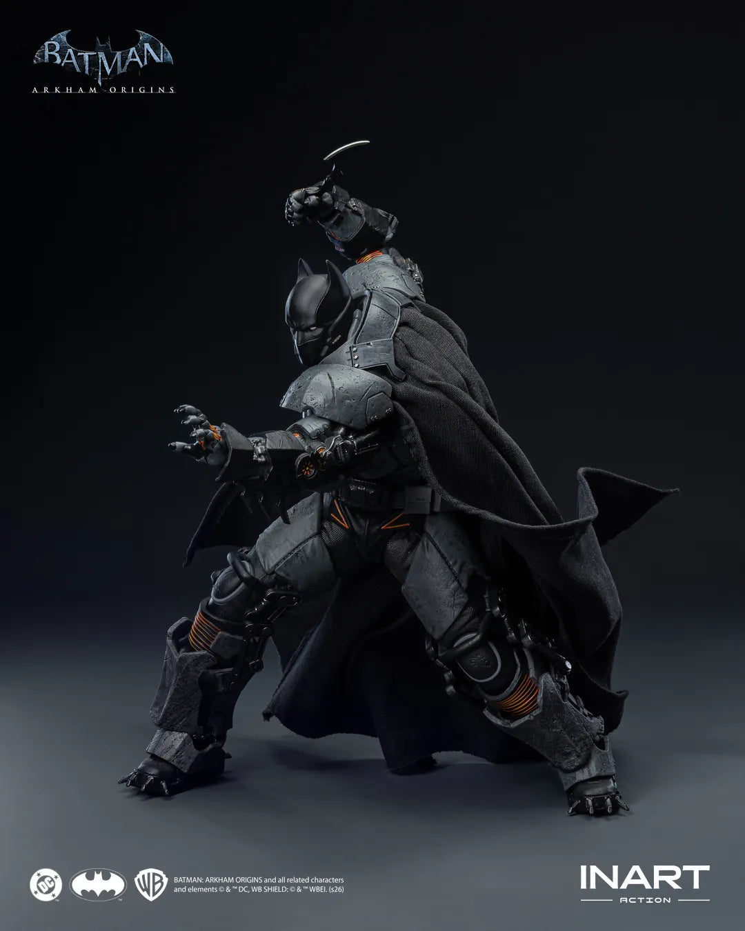 INART - DC COMICS BATMAN ARKHAM ORIGINS BATMAN (XE SUIT) 1/12 ACTION FIGURE 18.4 cm