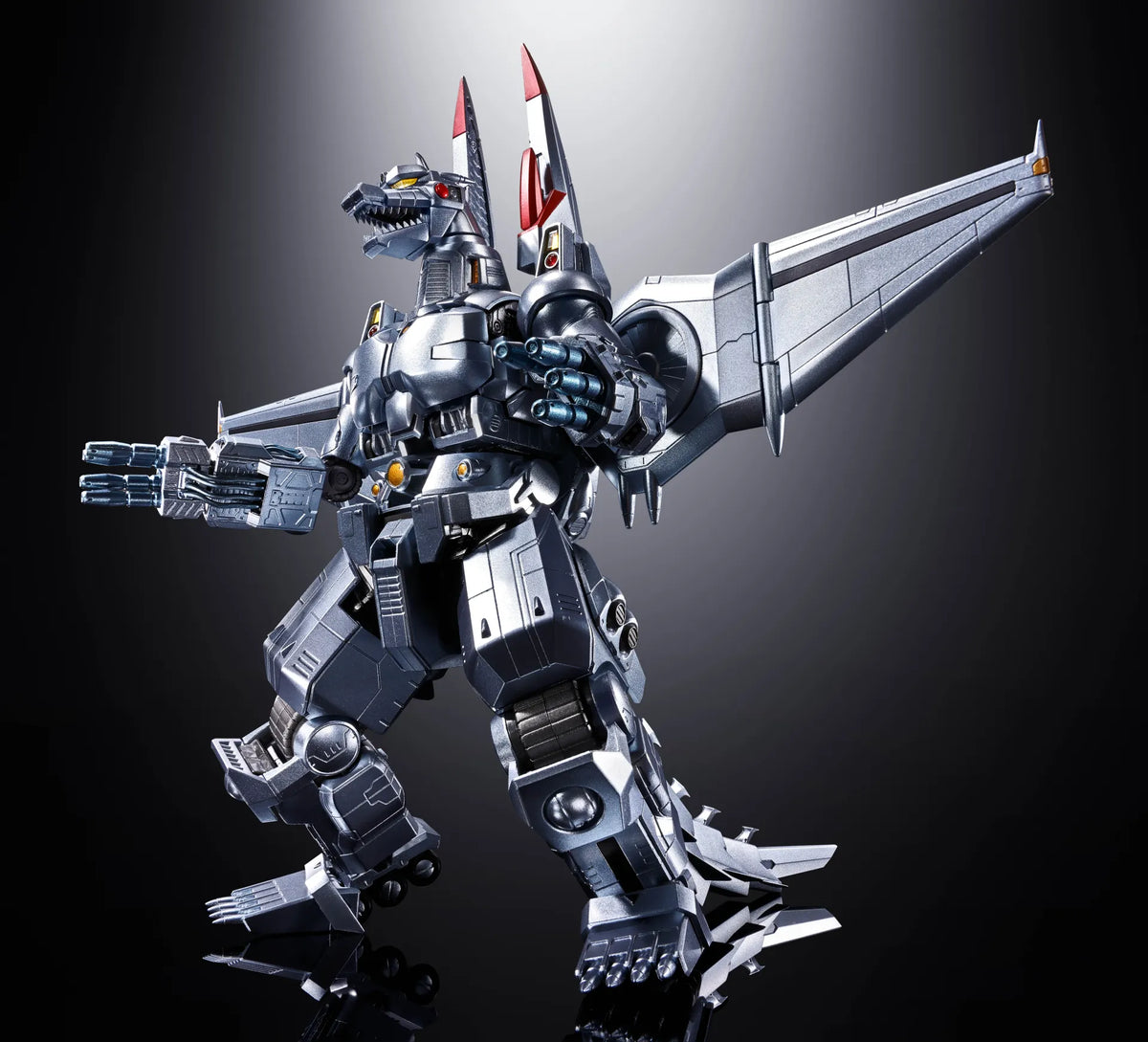 BANDAI - GODZILLA MECHAGODZILLA (OHRAI NORIYOSHI POSTER VER.) CHOGOKIN ACTION FIGURE 17 cm