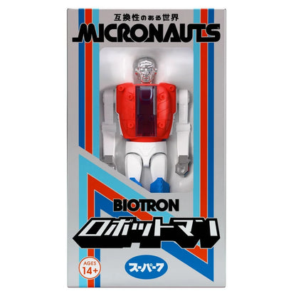SUPER 7 - DC MICRONAUTS W05 BIOTRON SC/JAPANESE BOX REACTION+ ACTION FIGURE 10 cm