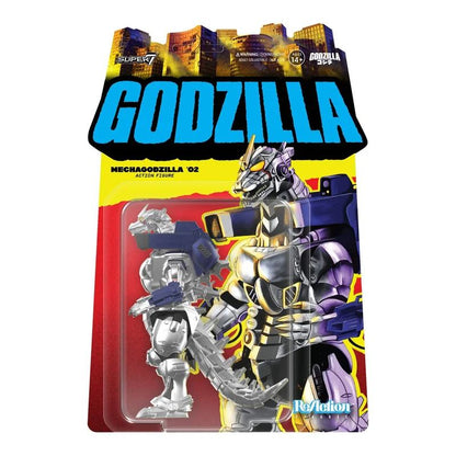 SUPER 7 - GODZILLA TOHO REACTION W10 MECHAGODZILLA 2002 ACTION FIGURE 10 cm