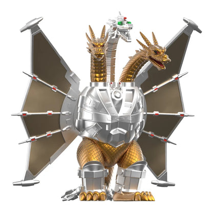 SUPER 7 - GODZILLA TOHO REACTION W11 MECHA-KING GHIDORAH ACTION FIGURE 10 cm