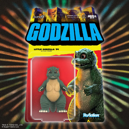 SUPER 7 - GODZILLA TOHO REACTION W11 LITTLE GODZILLA ACTION FIGURE 10 cm
