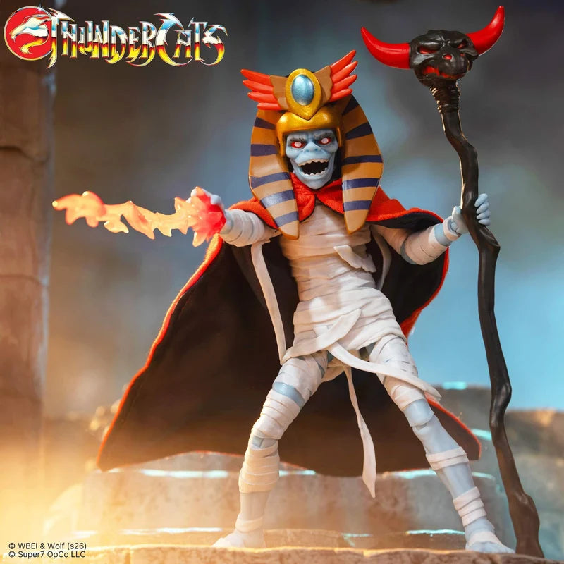 SUPER 7 - THUNDERCATS THUNDERCATS ULTIMATES! W15 MUMM-RA OLD ACTION FIGURE 18 cm
