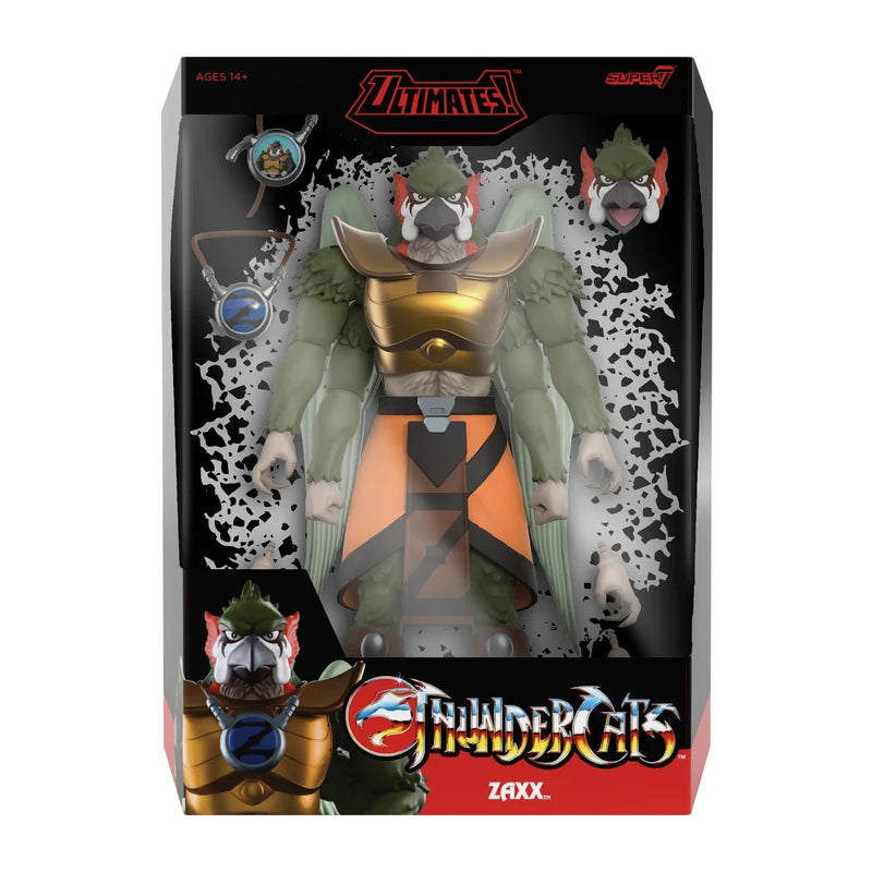 SUPER 7 - THUNDERCATS THUNDERCATS ULTIMATES! W15 ZAXX ACTION FIGURE 17 cm
