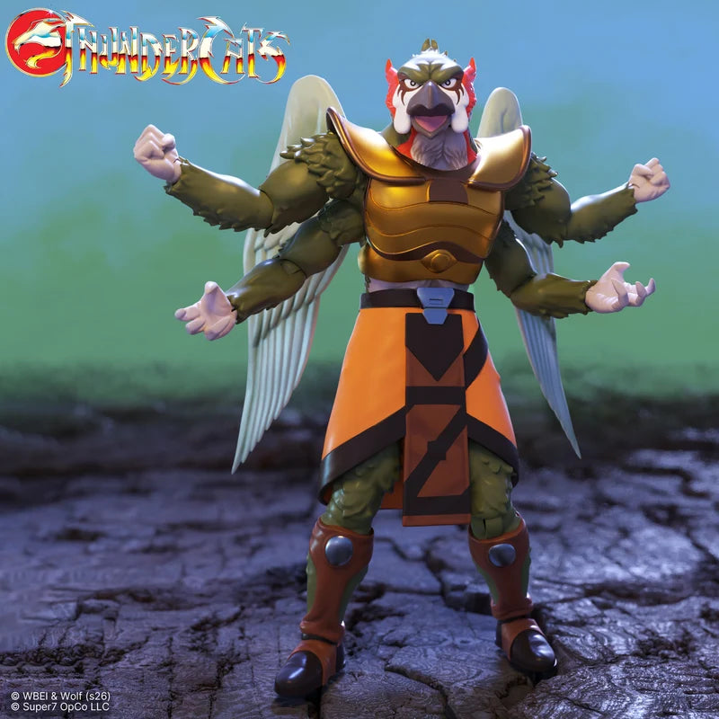 SUPER 7 - THUNDERCATS THUNDERCATS ULTIMATES! W15 ZAXX ACTION FIGURE 17 cm