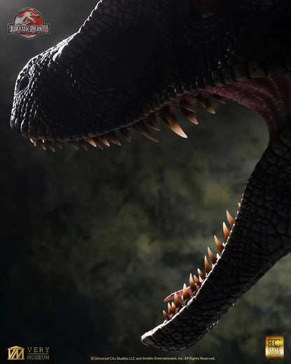 ELITE CREATURE COLLECTIBLES - JURASSIC PARK JURASSIC PARK 3 MALE ALPHA VELOCIRAPTOR BLOOD KNIGHT BUST BUSTO 83 cm