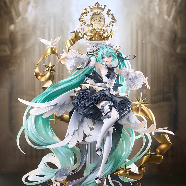 GOOD SMILE COMPANY - HATSUNE MIKU HATSUNE MIKU SYMPHONY 10TH ANNIVERSARY G.S. COLLECTION SC FIGURA 37 cm
