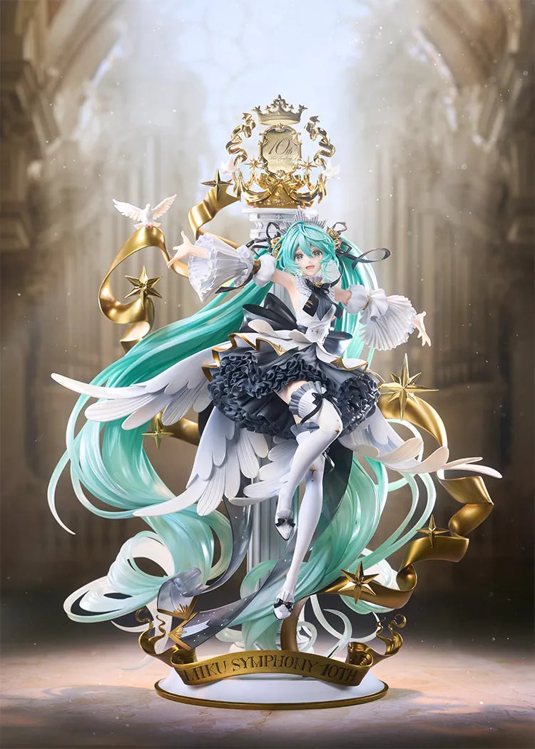GOOD SMILE COMPANY - HATSUNE MIKU HATSUNE MIKU SYMPHONY 10TH ANNIVERSARY G.S. COLLECTION SC FIGURA 37 cm