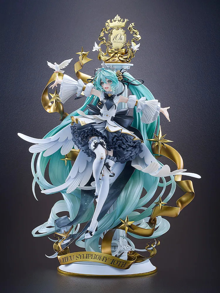 GOOD SMILE COMPANY - HATSUNE MIKU HATSUNE MIKU SYMPHONY 10TH ANNIVERSARY G.S. COLLECTION SC FIGURA 37 cm