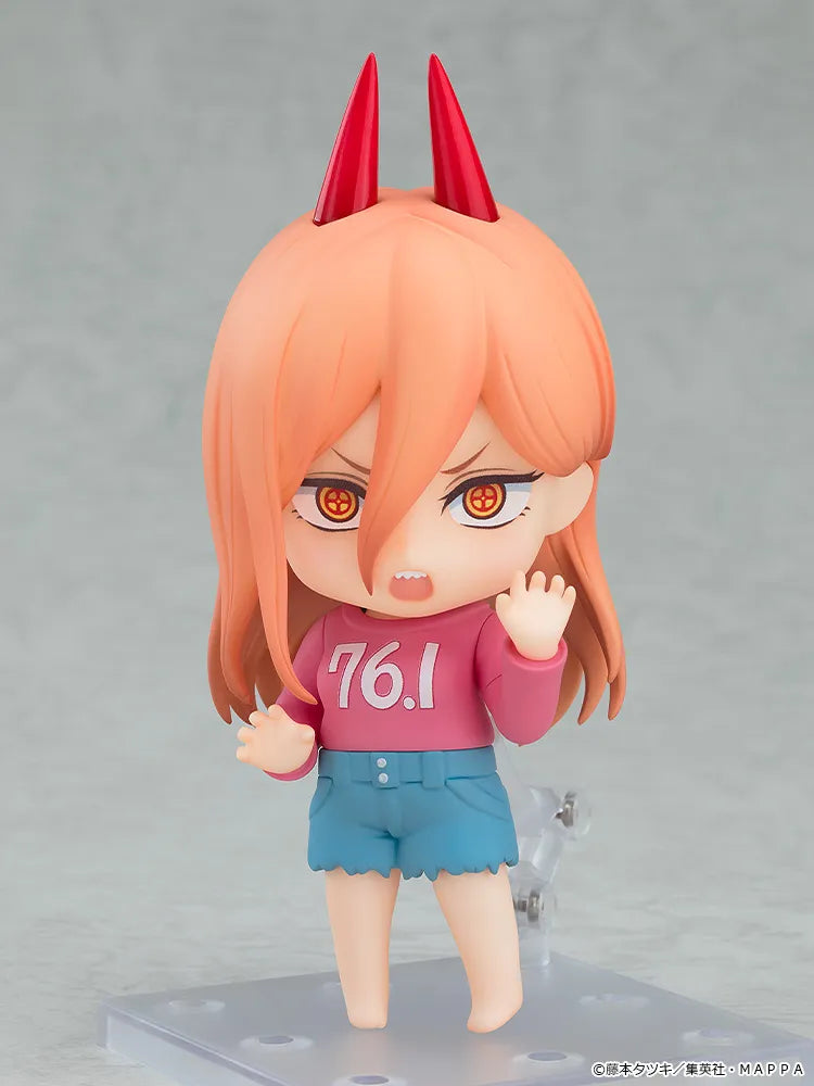 GOOD SMILE COMPANY - CHAINSAW MAN NENDOROID CHAINSAW MAN POWER CASUAL OUTFIT BASIC MINI FIGURA 10 cm
