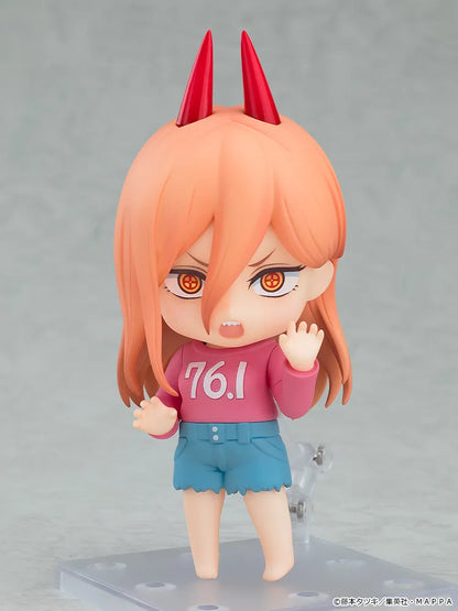 GOOD SMILE COMPANY - CHAINSAW MAN NENDOROID CHAINSAW MAN POWER CASUAL OUTFIT BASIC MINI FIGURA 10 cm