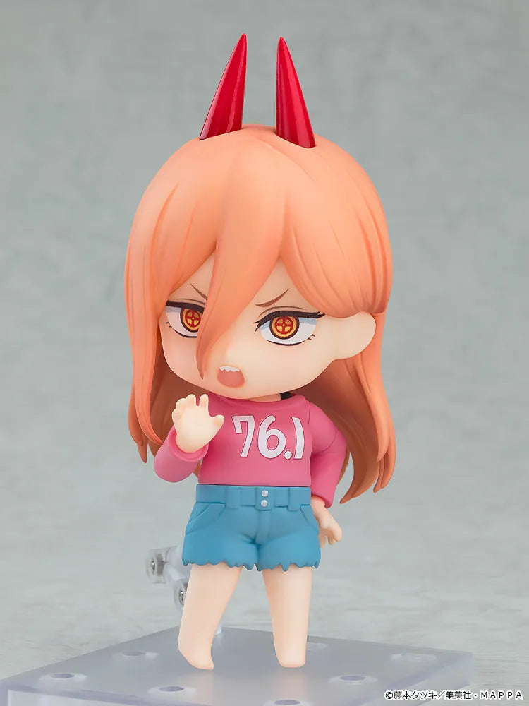 GOOD SMILE COMPANY - CHAINSAW MAN NENDOROID CHAINSAW MAN POWER CASUAL OUTFIT BASIC MINI FIGURA 10 cm