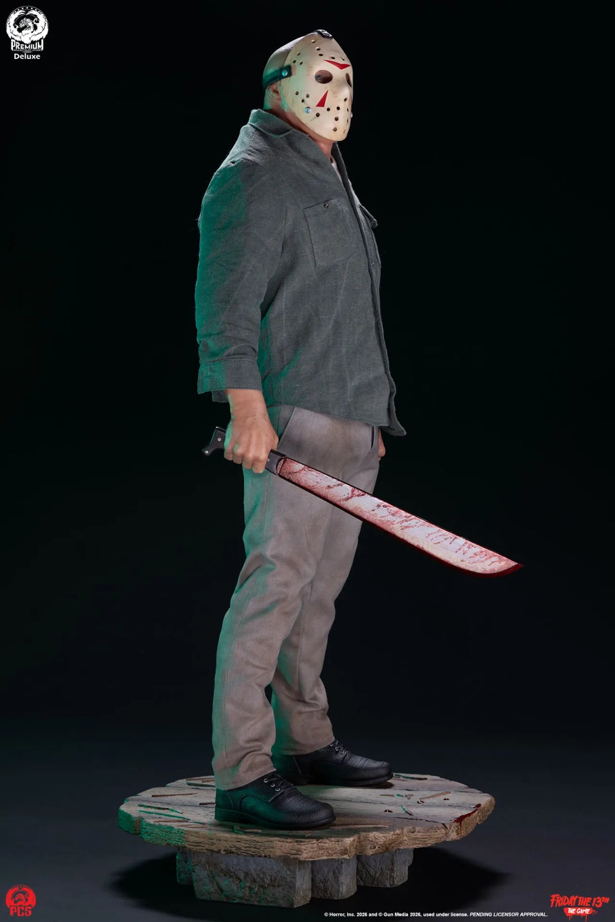 PCS FRIDAY 13TH GAME JASON PART 3 1:3 SCALE STATUA 72.5 cm
