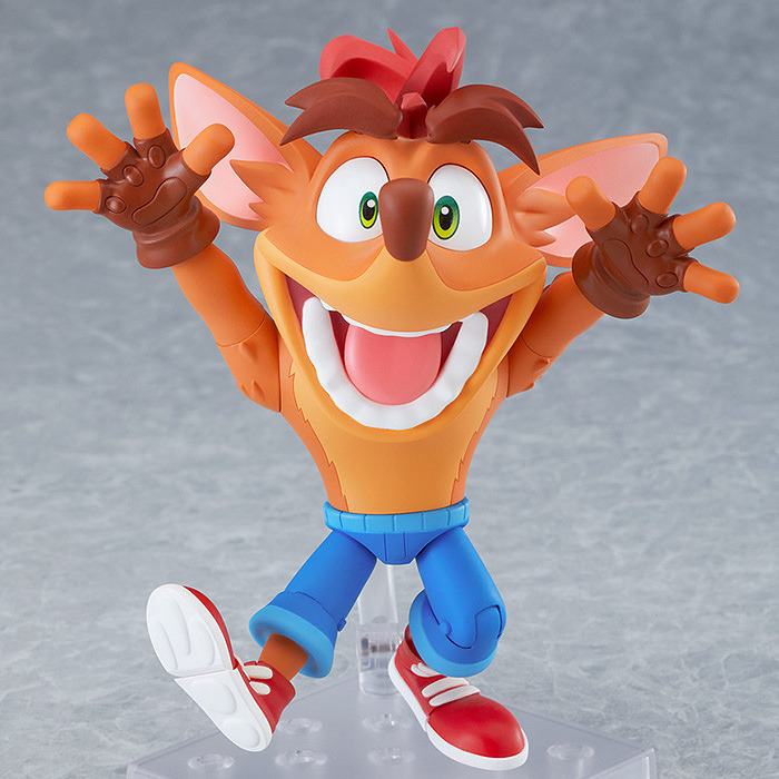 GOOD SMILE COMPANY NENDOROID CRASH BANDICOOT RERUN MINI FIGURA 10 cm