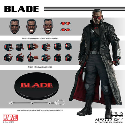 MEZCO TOYS ONE 12 COLLECTIVE BLADE ACTION FIGURE 16 cm