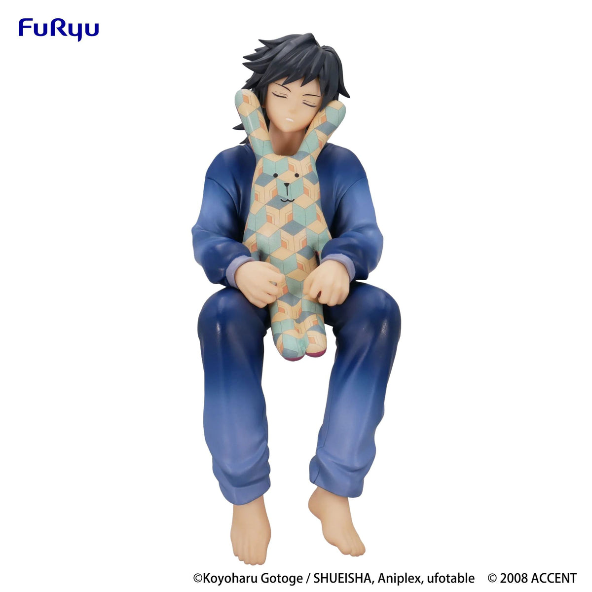FURYU GIYU & TOMIOKA - DEMON SLAYER X CRAFTHOLIC NOODLE STOPPER FIGURA 13 cm