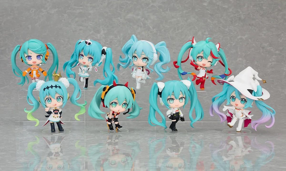 GOOD SMILE COMPANY - HATSUNE MIKU RACING MIKU ALL STARS VOL. 1 BLIND BOX (8) MINI FIGURA 7 cm