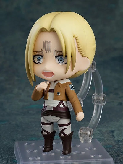GOOD SMILE COMPANY ANNIE - ATTACK ON TITAN NENDOROID LEONHEART RERUN MINI FIGURA 10 cm