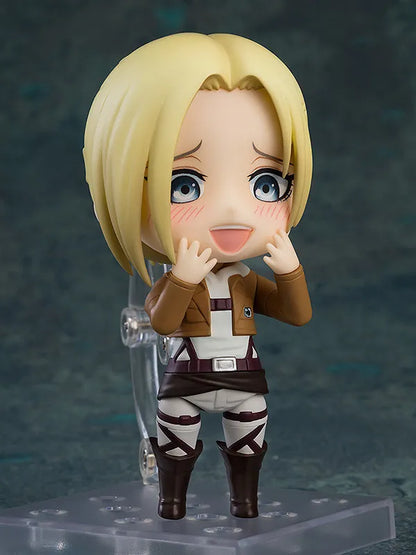 GOOD SMILE COMPANY ANNIE - ATTACK ON TITAN NENDOROID LEONHEART RERUN MINI FIGURA 10 cm