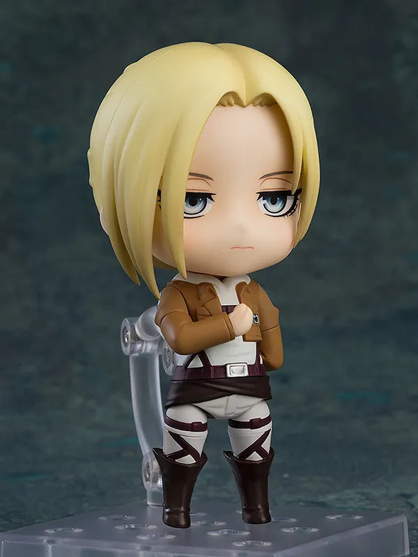 GOOD SMILE COMPANY ANNIE - ATTACK ON TITAN NENDOROID LEONHEART RERUN MINI FIGURA 10 cm