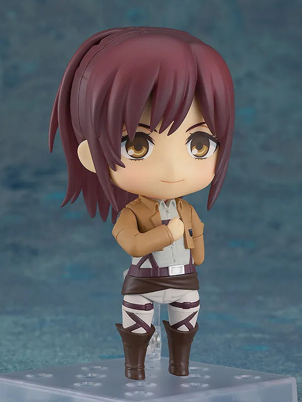GOOD SMILE COMPANY SASHA - ATTACK ON TITAN NENDOROID BRAUS RERUN MINI FIGURA 10 cm