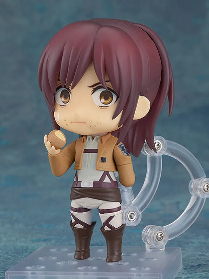 GOOD SMILE COMPANY SASHA - ATTACK ON TITAN NENDOROID BRAUS RERUN MINI FIGURA 10 cm
