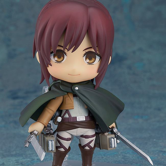 GOOD SMILE COMPANY SASHA - ATTACK ON TITAN NENDOROID BRAUS RERUN MINI FIGURA 10 cm