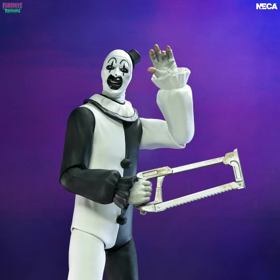 NECA - TERRIFIER FORTNITE X TERRIFIER ART CLOWN ACTION FIGURE 17 cm