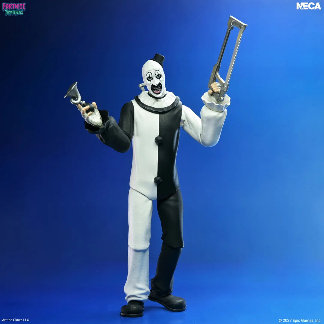NECA - TERRIFIER FORTNITE X TERRIFIER ART CLOWN ACTION FIGURE 17 cm