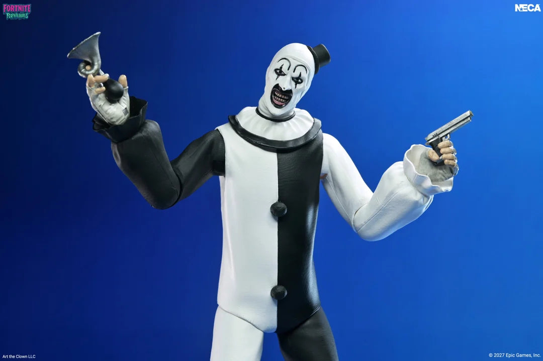 NECA - TERRIFIER FORTNITE X TERRIFIER ART CLOWN ACTION FIGURE 17 cm