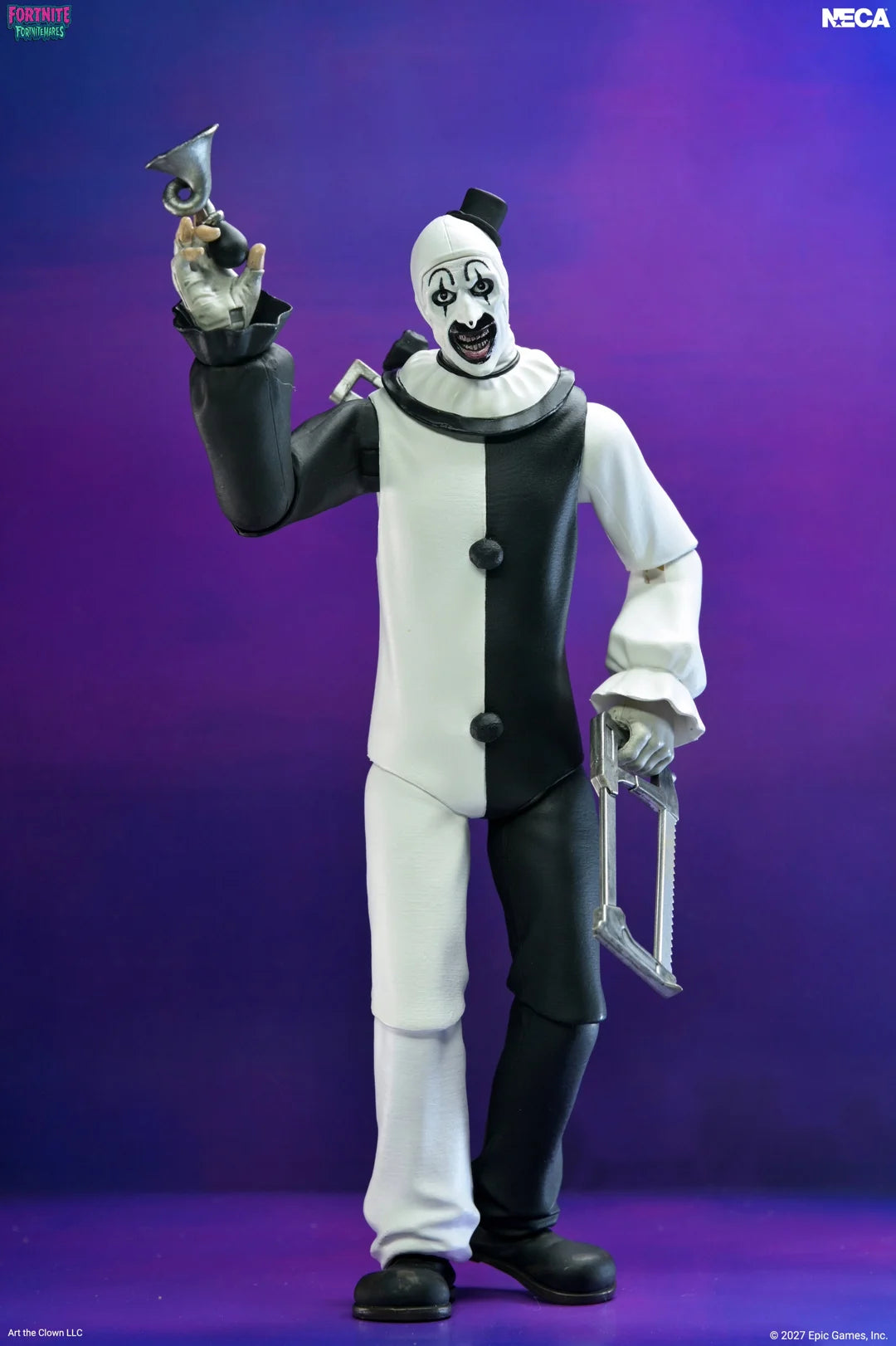 NECA - TERRIFIER FORTNITE X TERRIFIER ART CLOWN ACTION FIGURE 17 cm