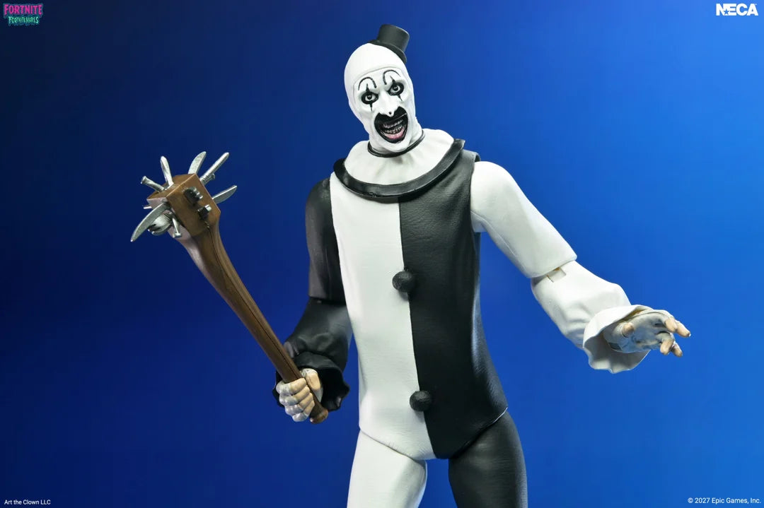 NECA - TERRIFIER FORTNITE X TERRIFIER ART CLOWN ACTION FIGURE 17 cm