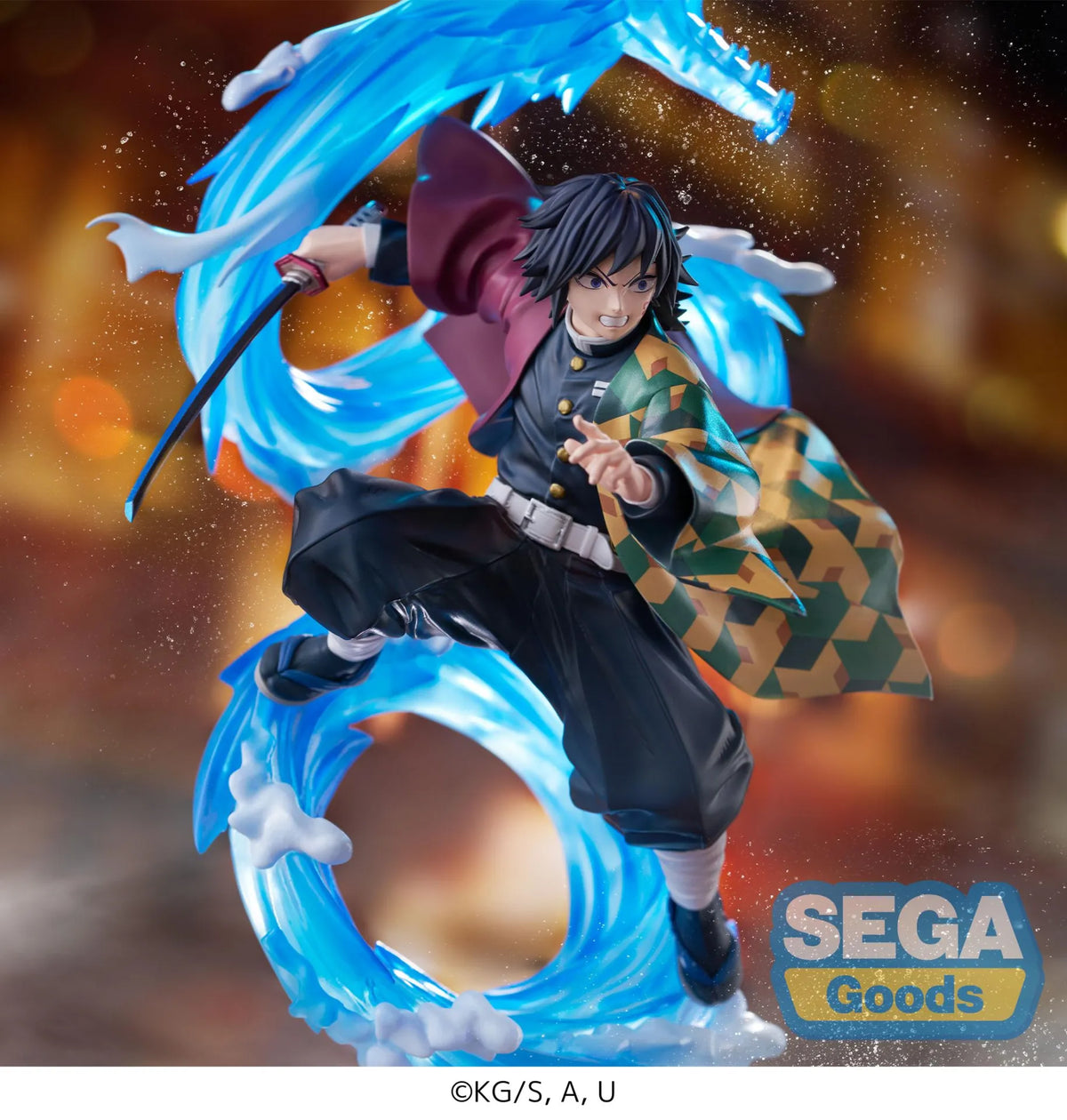 SEGA GIYU & TOMIOKA - DEMON SLAYER FIGURIZMA CONSTANT FLUX FIGURA 25 cm