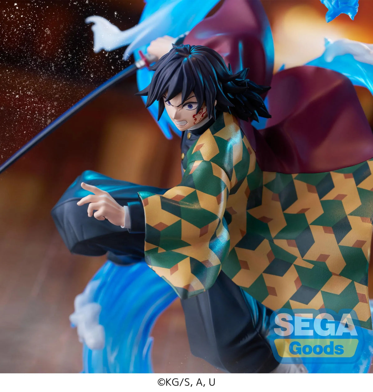 SEGA GIYU & TOMIOKA - DEMON SLAYER FIGURIZMA CONSTANT FLUX FIGURA 25 cm