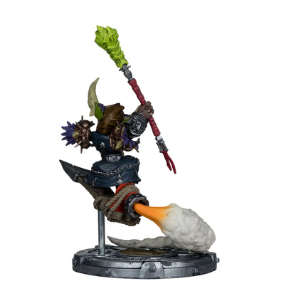 MCFARLANE TOYS 25 WORLD WARCRAFT 6INCH POSED WV1 GOBLIN FIGURA 15 cm